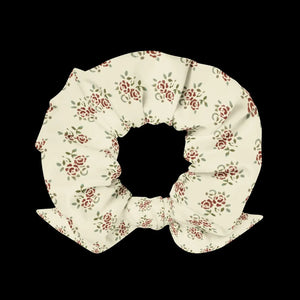 Eco Friendly Recycled Scrunchie Rose Flowers one Size - Dipaliz - Ponytail Holders