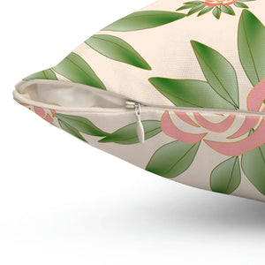 Spun Polyester Square – Plush Modern Decor - Dipaliz - Throw Pillows