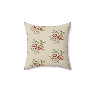 Vibrant Roses Throw Pillow - Polyester Square - Dipaliz - Pillows