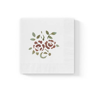 Soft 3-ply White Coined Napkins - Custom Party Decor - Dipaliz - Paper