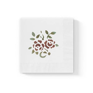 Soft 3-ply White Coined Napkins - Custom Party Decor - Dipaliz - Paper