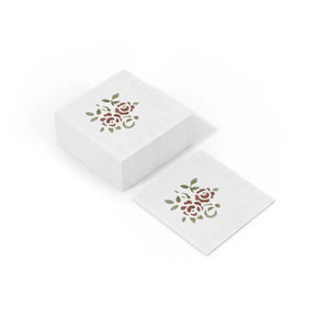 Soft 3-ply White Coined Napkins - Custom Party Decor - Dipaliz - Paper