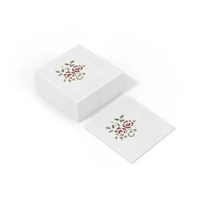 Soft 3-ply White Coined Napkins - Custom Party Decor - Dipaliz - Paper