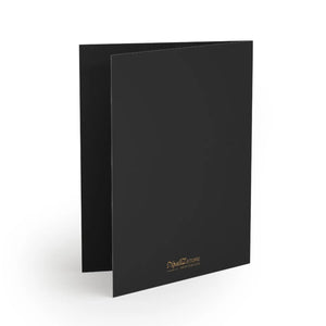 Chic Save the Date Greeting Cards - Matching White Envelopes - Dipaliz - & Note