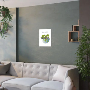 Save Earth Satin Posters 210gsm Premium Quality - Dipaliz - Prints & Visual Artwork
