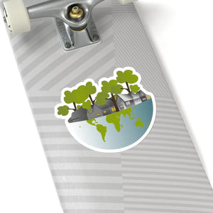 Eco Fashion Kiss Cut Stickers - Save Planet Vinyl - Dipaliz - Decorative