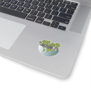 Eco Fashion Kiss Cut Stickers - Save Planet Vinyl - Dipaliz - Decorative