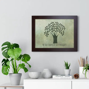 Gallery Canvas Wraps Tree Wisdom Framed Horizontal Poster - Dipaliz - Prints