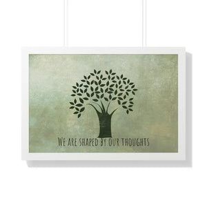 Gallery Canvas Wraps Tree Wisdom Framed Horizontal Poster - Dipaliz - 30’’ x 20’’ / White - Prints