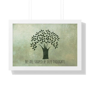 Gallery Canvas Wraps Tree Wisdom Framed Horizontal Poster - Dipaliz - 24″ x 16″ / White - Prints