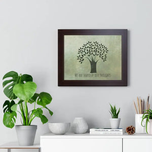 Gallery Canvas Wraps Tree Wisdom Framed Horizontal Poster - Dipaliz - Prints