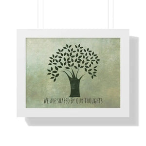 Gallery Canvas Wraps Tree Wisdom Framed Horizontal Poster - Dipaliz - 16″ x 12″ / White - Prints