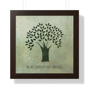 Gallery Canvas Wraps Tree Wisdom Framed Horizontal Poster - Dipaliz - 16″ x / Walnut - Prints