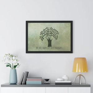 Gallery Canvas Wraps Tree Wisdom Framed Horizontal Poster - Dipaliz - 30’’ x 20’’ / Black - Prints