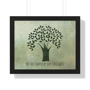 Gallery Canvas Wraps Tree Wisdom Framed Horizontal Poster - Dipaliz - 20’’ x 16’’ / Black - Prints
