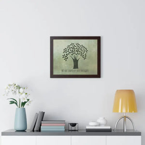 Gallery Canvas Wraps Tree Wisdom Framed Horizontal Poster - Dipaliz - Prints