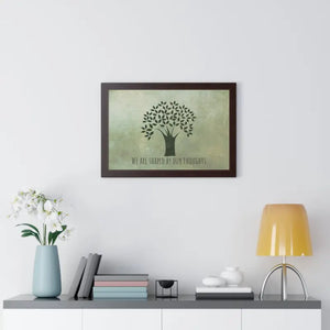 Gallery Canvas Wraps Tree Wisdom Framed Horizontal Poster - Dipaliz - Prints