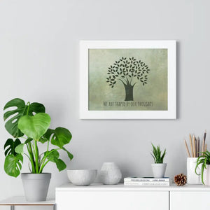 Gallery Canvas Wraps Tree Wisdom Framed Horizontal Poster - Dipaliz - Prints