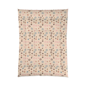 Simple Floral Comforter – Eco Polyester Bedding - Dipaliz - Quilts & Comforters