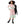Pink and Green Floral Dress – Long Sleeve Midi - Dipaliz - Dresses - Xs