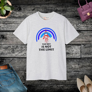 Inspirational Skyis not the Limit Tee - Ultra Cotton - Dipaliz - T-shirts