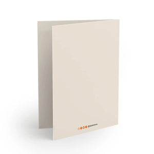 Vivid Greeting Cards - Matching White Envelopes - Dipaliz - & Note