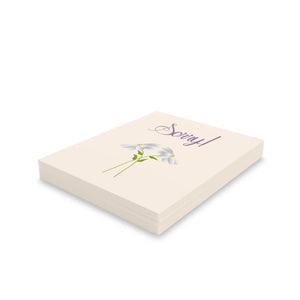 Vivid Greeting Cards - Matching White Envelopes - Dipaliz - & Note