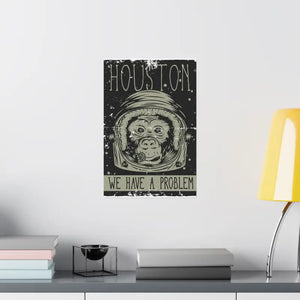Space Monkey Satin Posters Premium 210gsm Paper Art - Dipaliz - Prints & Visual Artwork