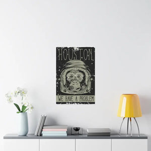 Space Monkey Satin Posters Premium 210gsm Paper Art - Dipaliz - Prints & Visual Artwork