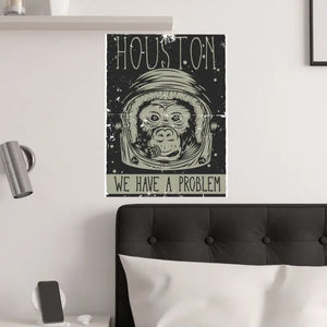 Space Monkey Satin Posters Premium 210gsm Paper Art - Dipaliz - Prints & Visual Artwork