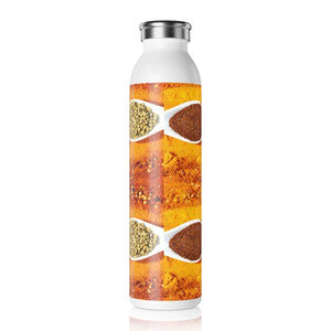 Spices Indian Slim Water Bottle - Stainless 20oz - Dipaliz - Bottles