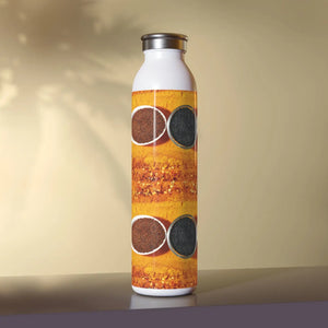 Spices Indian Slim Water Bottle - Stainless 20oz - Dipaliz - Bottles