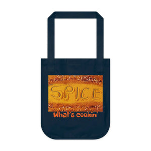 Vibrant Canvas Tote Bag - Spice Pattern Organic - Dipaliz - Bags