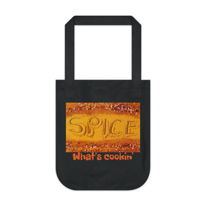 Vibrant Canvas Tote Bag - Spice Pattern Organic - Dipaliz - Bags