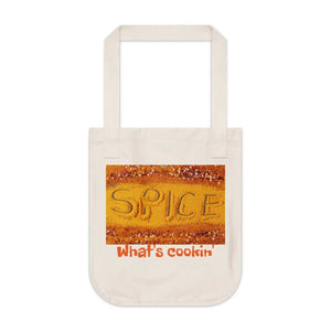 Vibrant Canvas Tote Bag - Spice Pattern Organic - Dipaliz - Bags