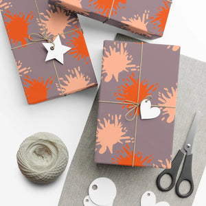 Vibrant Gift Wrap Papers - Modern Paint Splotches - Dipaliz - Wrapping Paper