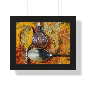 Gallery Canvas Wraps Spice Kitchen Decor Art by Dipaliz - 14″ x 11″ / Black - Posters Prints & Visual Artwork