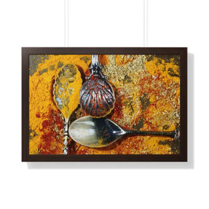Gallery Canvas Wraps Spice Kitchen Decor Art by Dipaliz - 30’’ x 20’’ / Walnut - Posters Prints & Visual Artwork