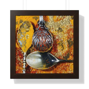 Gallery Canvas Wraps Spice Kitchen Decor Art by Dipaliz - 16″ x / Walnut - Posters Prints & Visual Artwork