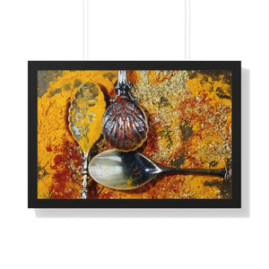 Gallery Canvas Wraps Spice Kitchen Decor Art by Dipaliz - 30’’ x 20’’ / Black - Posters Prints & Visual Artwork