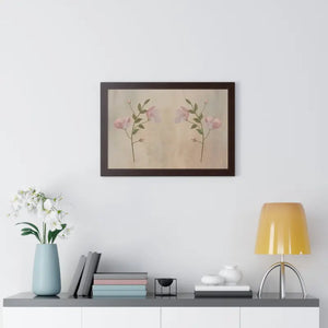 Spring Flowers Gallery Canvas Framed Horizontal Poster - Dipaliz - Posters Prints & Visual Artwork