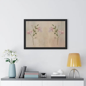 Spring Flowers Gallery Canvas Framed Horizontal Poster - Dipaliz - Posters Prints & Visual Artwork