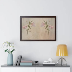 Spring Flowers Gallery Canvas Framed Horizontal Poster - Dipaliz - Posters Prints & Visual Artwork