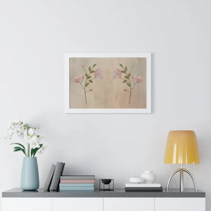 Spring Flowers Gallery Canvas Framed Horizontal Poster - Dipaliz - Posters Prints & Visual Artwork