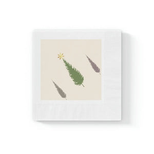 Elegant White Coined Napkins - 3-ply Party Tissue - Dipaliz - Paper