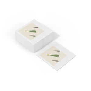 Elegant White Coined Napkins - 3-ply Party Tissue - Dipaliz - Paper