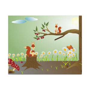 Squirrel Forest Poster – Semi Glossy Finish - Dipaliz - Posters Prints & Visual Artwork