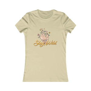 Soft Stay Wild Women’s Favorite Tee - Ribbed Cotton - Dipaliz - T-shirts - s