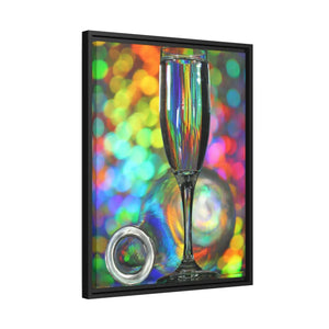 Bottle Artwork – Matte Canvas Black Frame - Dipaliz - Posters Prints & Visual