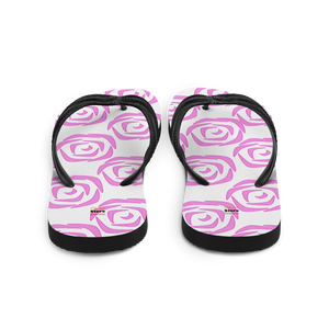 Floral Flip Flops – Stretchy Slip Resistant - Dipaliz - Slippers